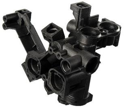 Pictorial representation of the product made from thermoplastic molding materials